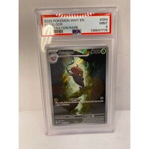 Pokemon TCG White Flare Accelgor 094/086 Illustration Rare PSA 9